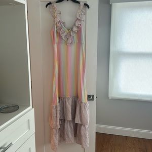 All things Mochi Rainbow dress L